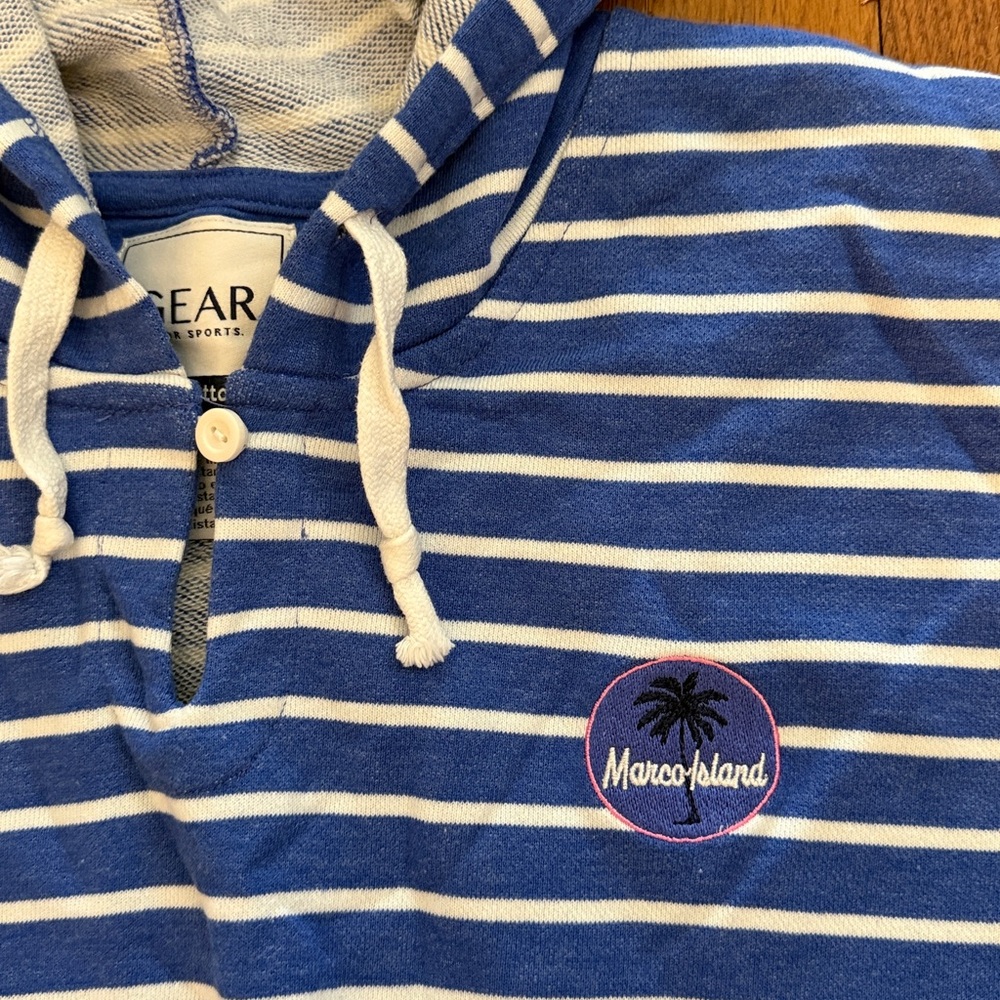 Marco Island Florida Oversized Pullover Size Medium - Picture 3 of 8